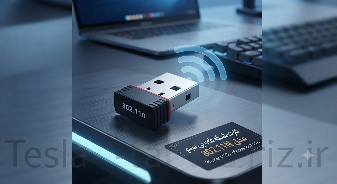 کارت شبکه usb بی سیم مدل 802.11N